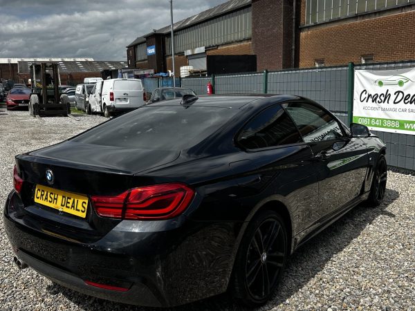 2018 BMW 4 Series 2.0 420d M Sport Coupe Auto xDrive Damaged Salvage Cat S