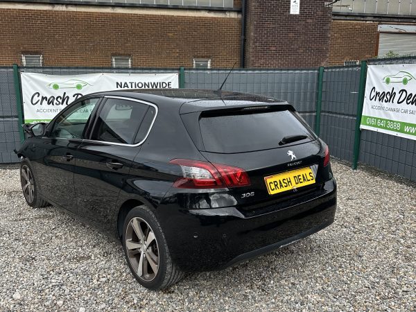 2019 Peugeot 308 1.2 PureTech Tech Edition Manual Damaged Salvage Unrecorded