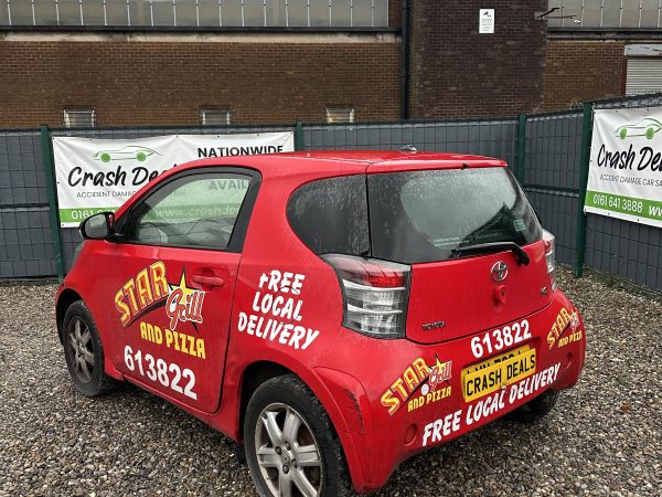 2014 Toyota iQ 1.0 VVT-i Petrol Manual Euro 5 Damaged Salvage Unrecorded