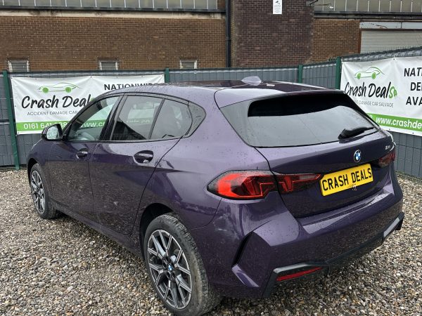 2025 BMW 1 Series 1.5 120i MHT Sport Petrol Hybrid DCT Damaged Salvage Cat S