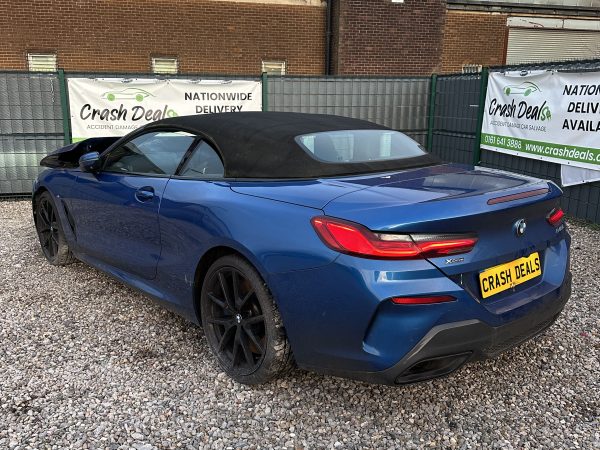 2019 BMW 8 Series 3.0 840d Convertible Diesel Steptronic Damaged Salvage Cat S