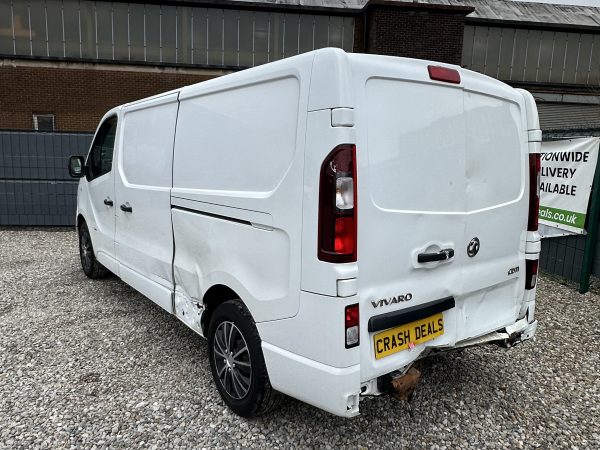 2017 Vauxhall Vivaro 1.6 CDTi 2700 Panel Van Diesel Damaged Salvage Unrecorded